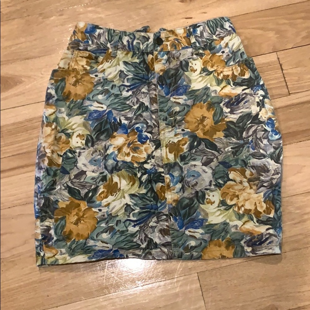 Jean Pencil Skirt